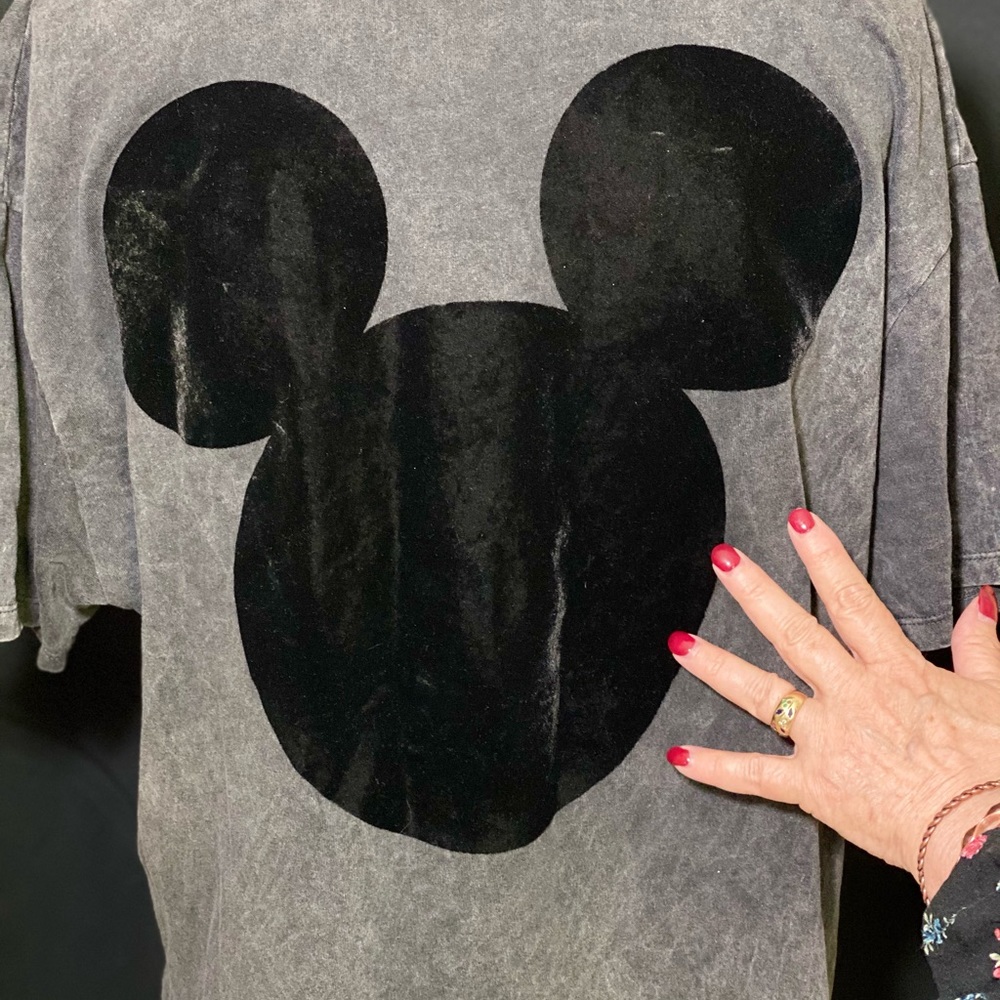 Zara Disney Mickey 1928 LA License Plate Tee Shirt